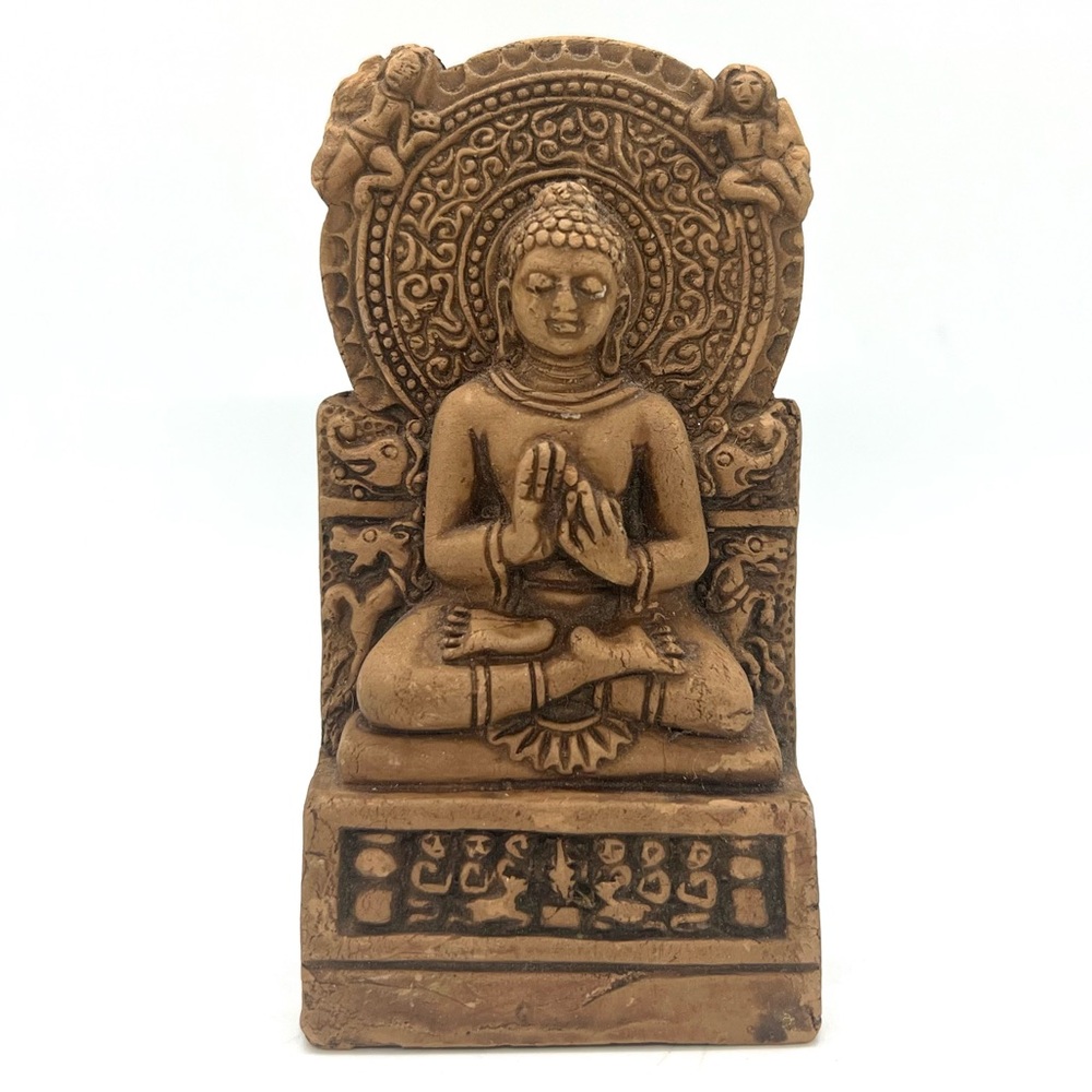 Vintage Seated Buddha of Saranath Figure - Picture 14 of 14